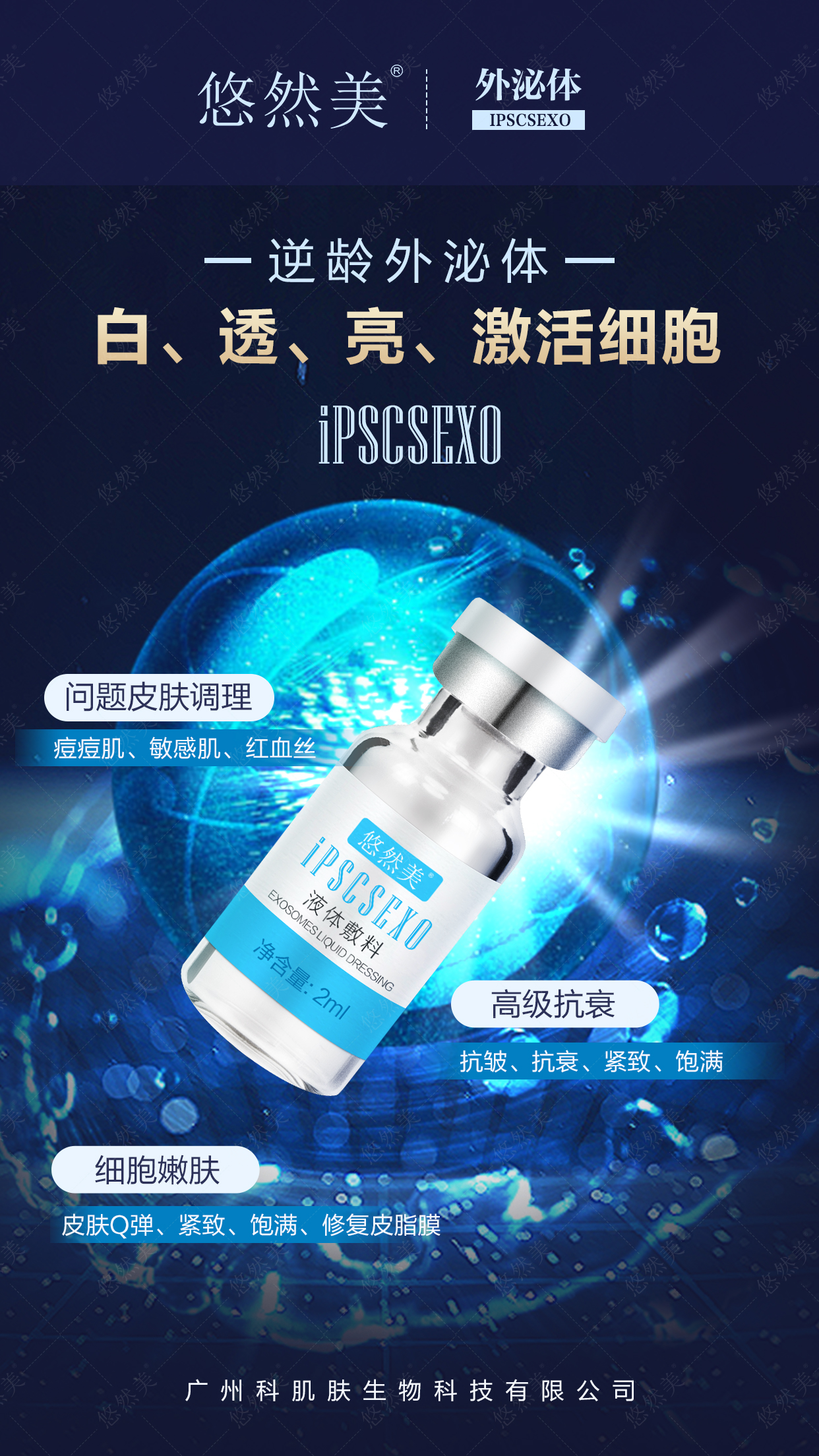 -逆齡外泌體-   白、透、亮、、激活細(xì)胞