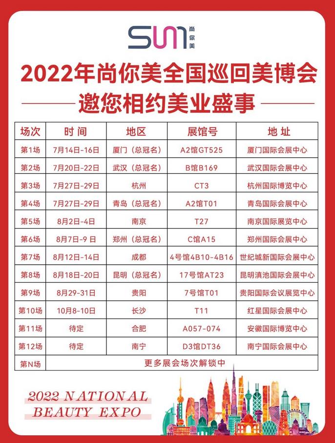 為期三天的美博會，尚你美取得圓滿成功