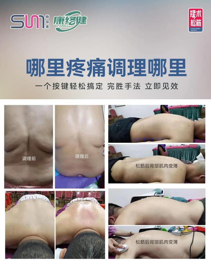 腰肌勞損、盆腔寒濕淤毒及臀肌勞損等病例一次體現(xiàn)當(dāng)場見效